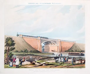 Bridge Over the Canal near Kings-Langley, 1837